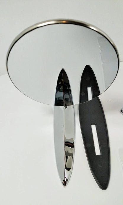 Exterior Door Mirror Assembly with Hardware for 1955-1957 Chevrolet Bel Air