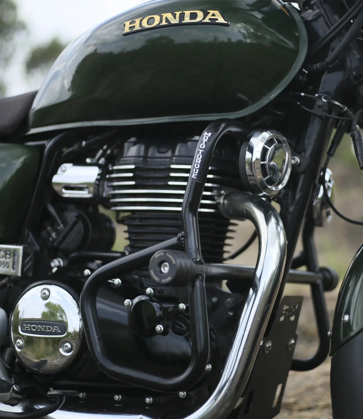 Crash Guard for Honda Hness CB350 (2021–2023) Black