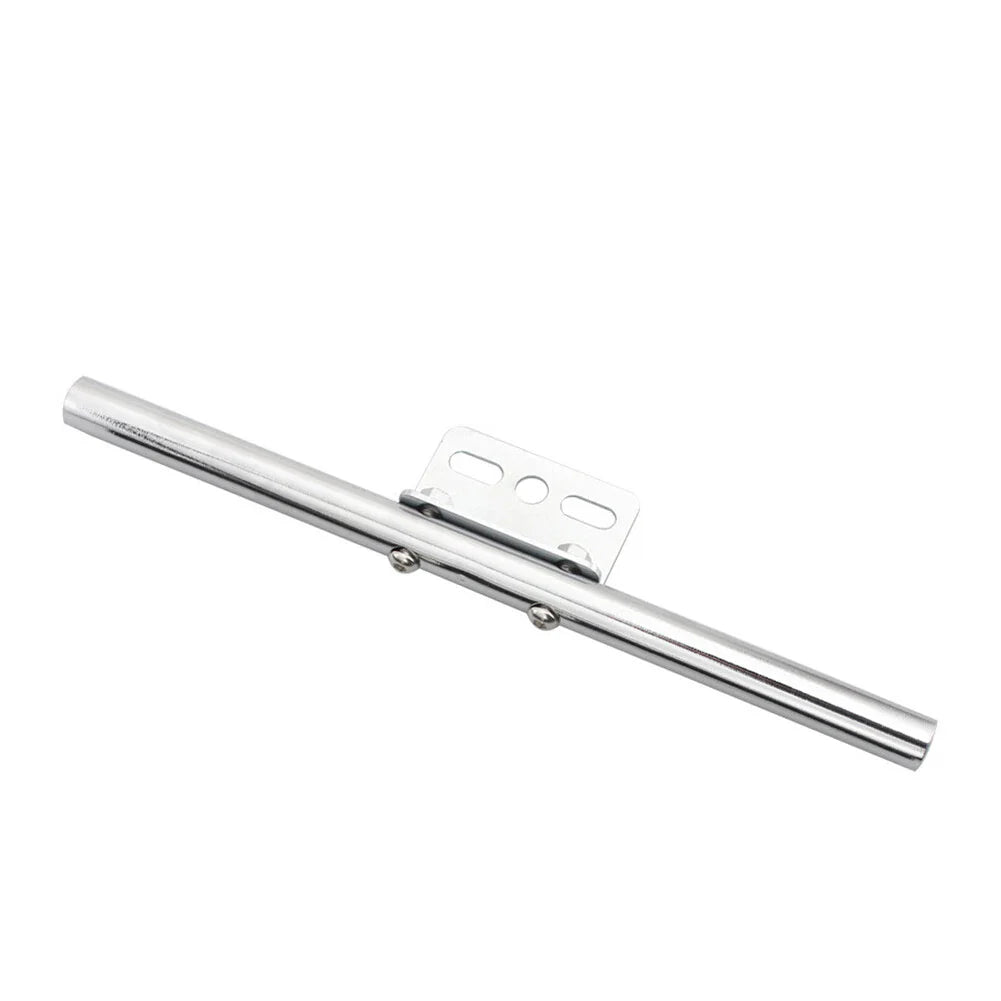 Chrome Short Mount Turn Signal Light Tube Bar Bracket for Harley Dyna (2006-2023)