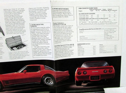 Large Poster for 1980 Chevrolet Corvette
