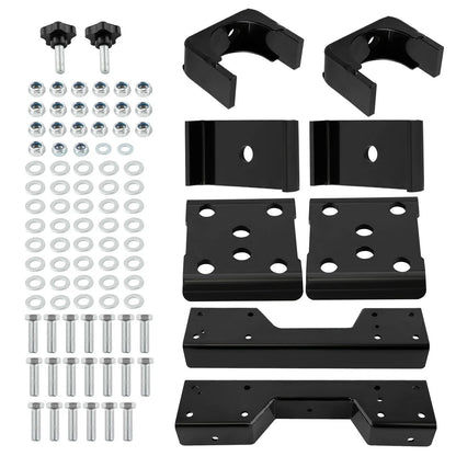 C Notch Rear Support & Drop Flip Kit for Chevy Silverado C1500 GMC Sierra (1988–1998)