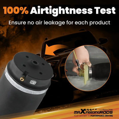 Set of 2 Rear Air Ride Spring Bags for Mercedes Benz R320 R500 (2006–2010)
