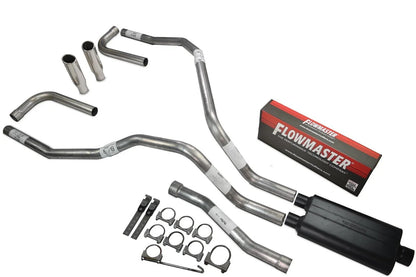 Dual Exhaust for Nissan Titan (2004–2006) 2.5 Inch Rolled Edge