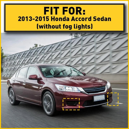 Set of 2 Fog Lamp Covers for Accord Sedan (2013–2015) 71102T2AA00 Black Right & Left
