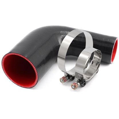 90 Degree Silicone Elbow Reducer 2" to 3" for Automotive Applications