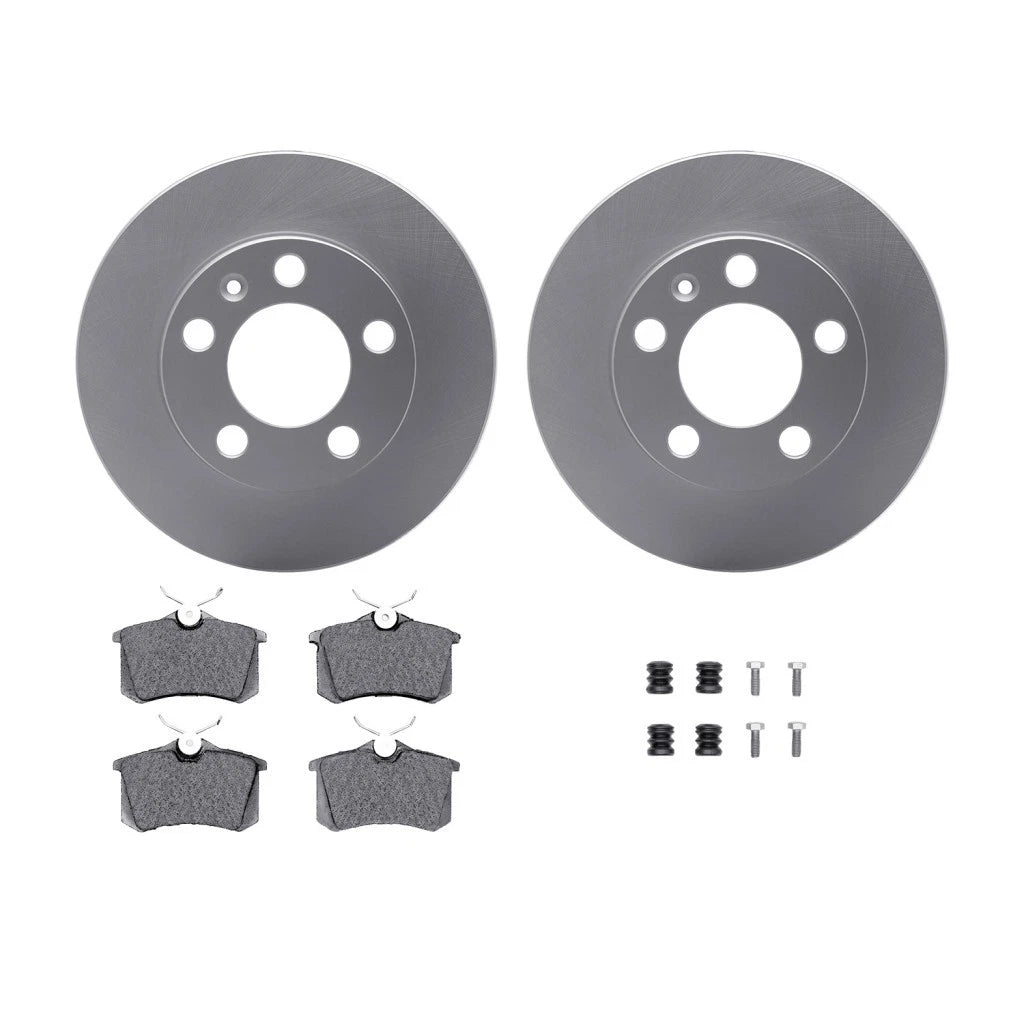 Disc Brake Set for Volkswagen Jetta (1998) ALX-PAU-DF-4512-74096-CLA1
