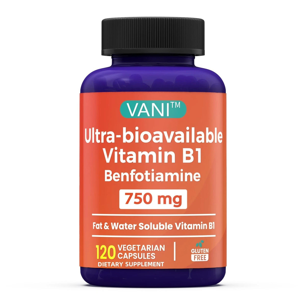 Benfotiamine 750mg for Dietary Supplement (120 Count)