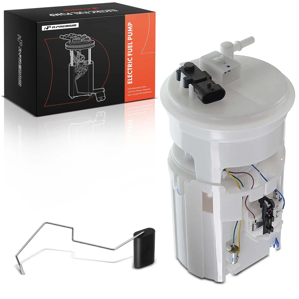 Fuel Pump Module Assembly w/ Pressure Sensor for Chevrolet Aveo (2004–2011) - E3711M, 96447645, MU1393, P76251M