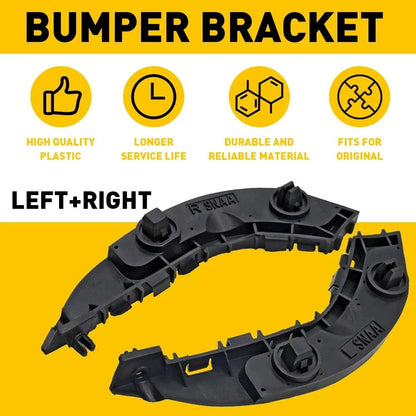 2X Front Fascia Bumper Bracket for Honda Civic Sedan (2006–2011)