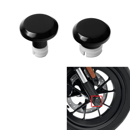 Set of 2 Front & Rear Axle Nut Covers for Harley Sportster S RH1250S (2021–2026)