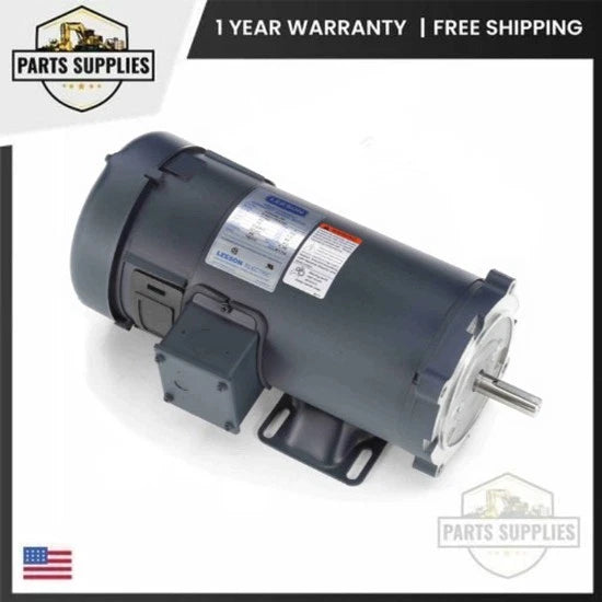 Leeson Electric Motor 90 Volt DC 1HP 1750 RPM 56C for VS Controller