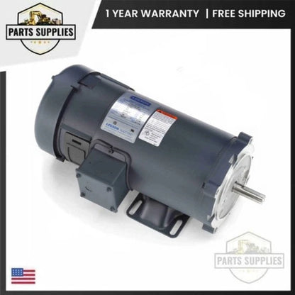 Leeson Electric Motor 90 Volt DC 1HP 1750 RPM 56C for VS Controller