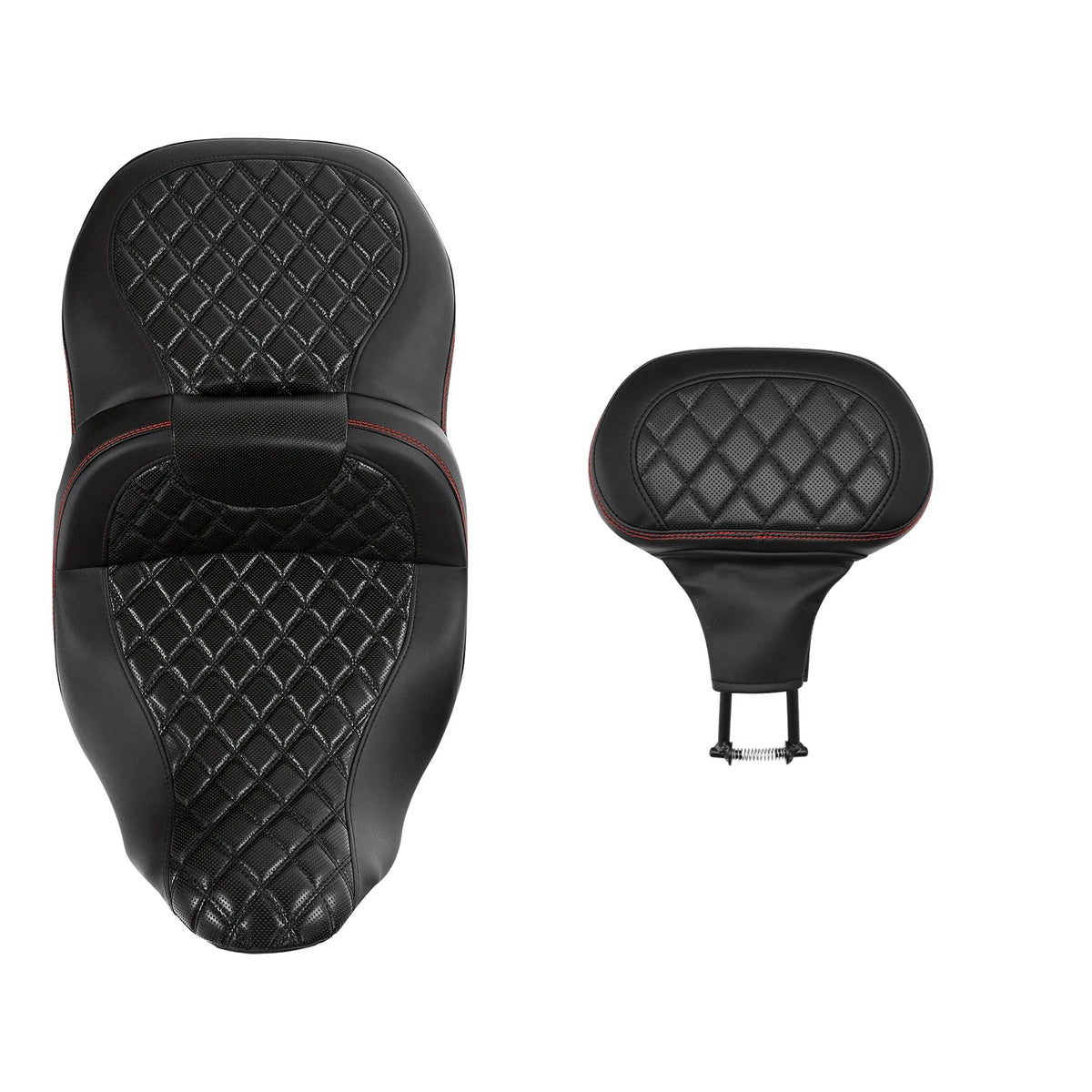Driver Passenger Seat Backrest for Harley Electra Tri Glide (2009–2023)