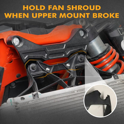 Radiator Fan Shroud Bracket #709200589 for Can-Am Maverick X3 R Max (2017–2023)