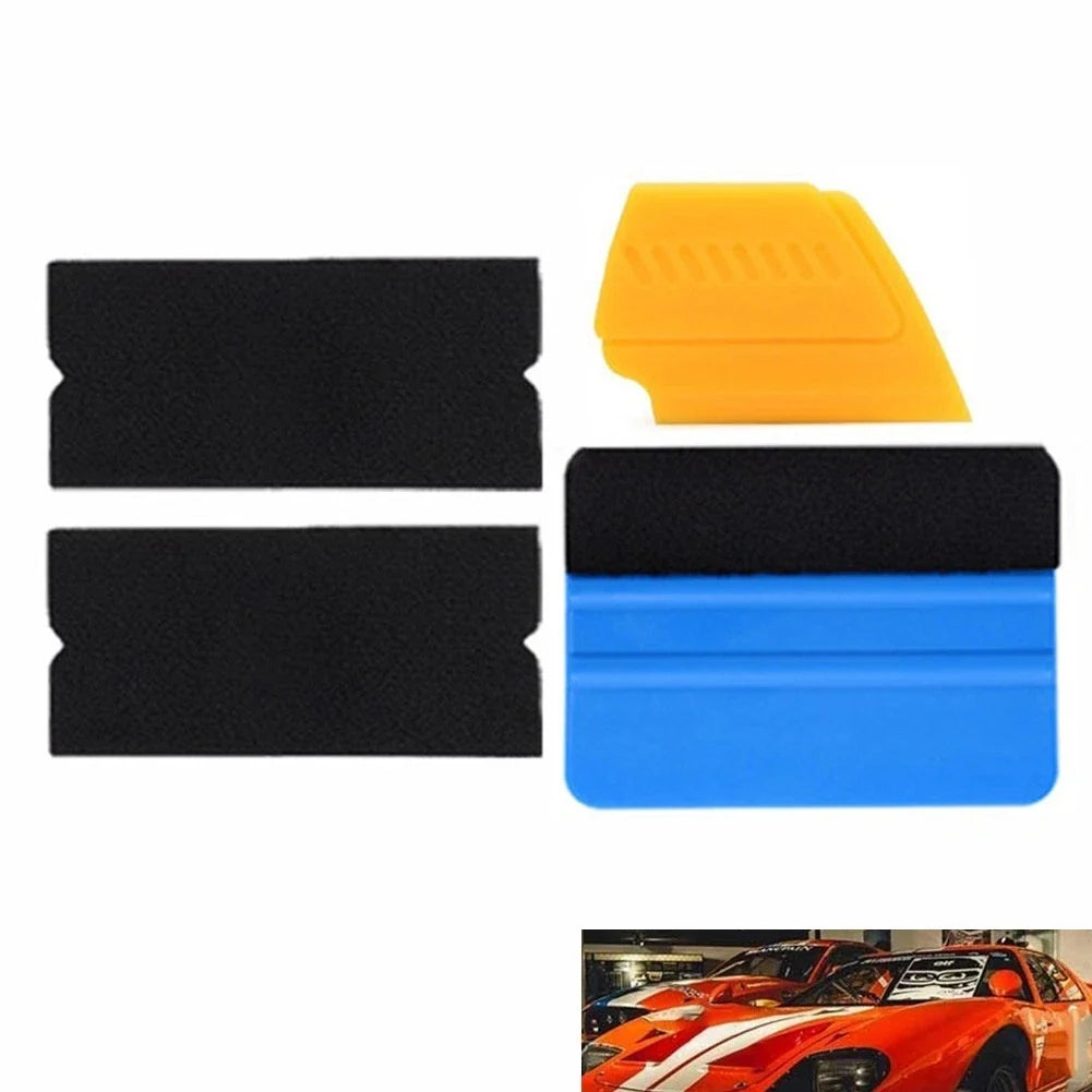 Vinyl Wrap Cutting Tape 10m with 4-Piece Film Cutting Tools
