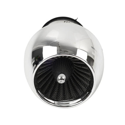 Universal Air Filter Set of 4 for ATV Pit Dirt Bike Quad (28MM 35MM 42MM 48MM) Chrome