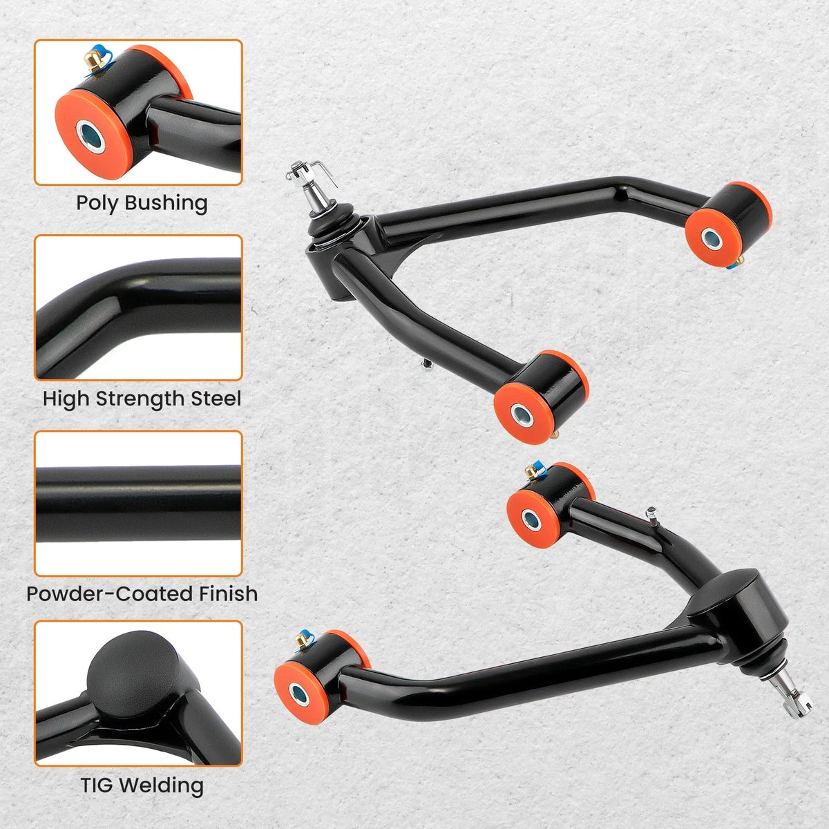 3" Front 2" Rear Lift Kit w/ Control Arms for Sierra 1500 (2007–2014)