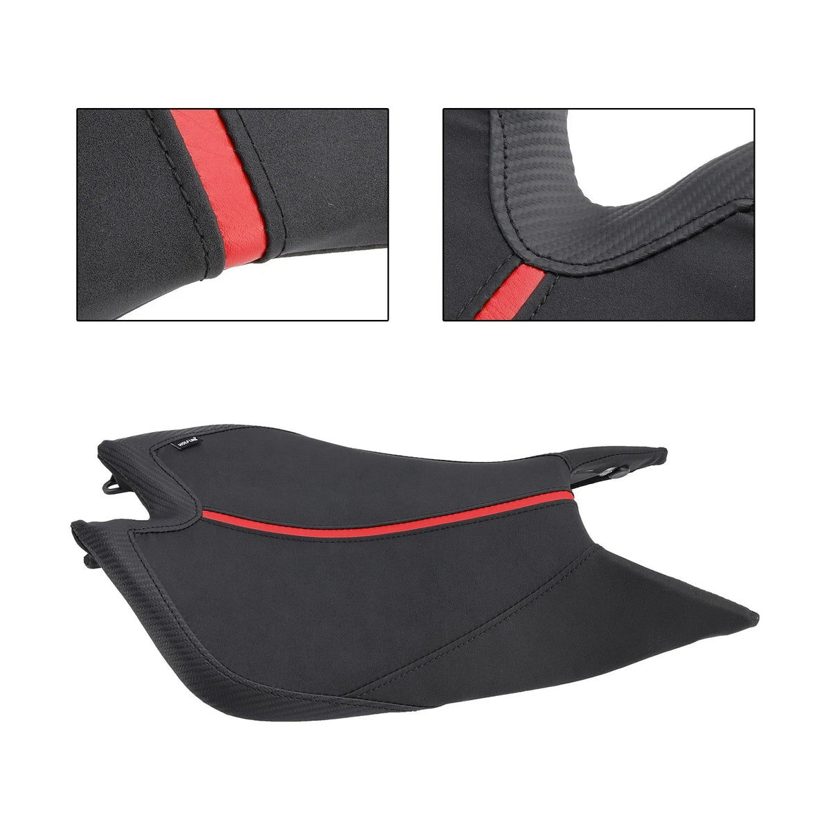 Front Driver Raider Seat Pillion Saddle Red for Aprilia RSV4 1100 (2021–2024)