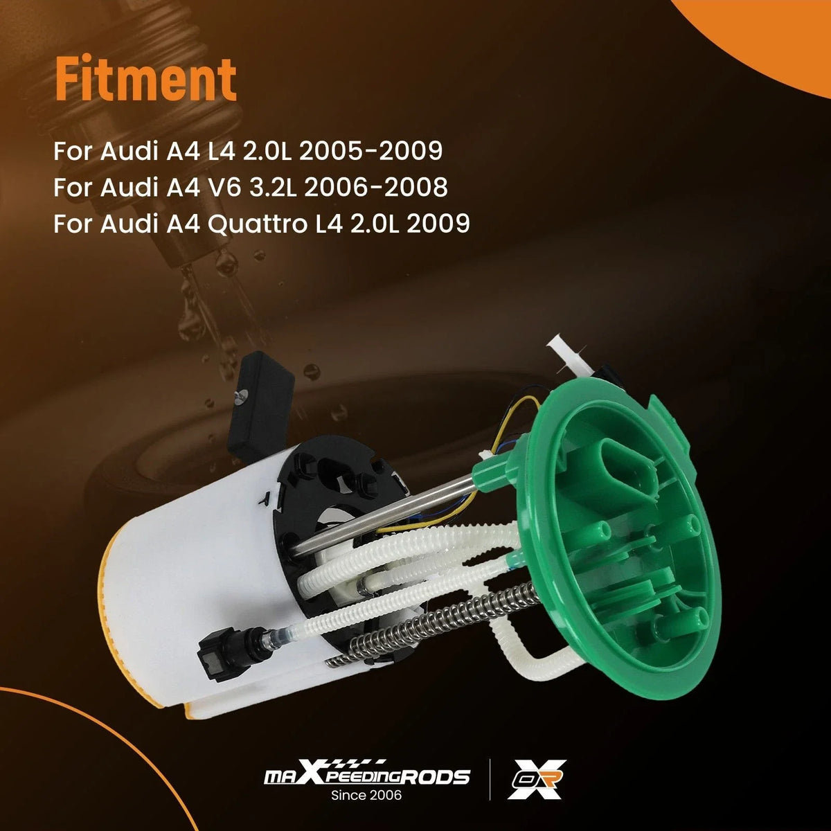 Electric Fuel Pump Module Assembly for Audi A4 2.0L (2005–2009) 8E0919051AH