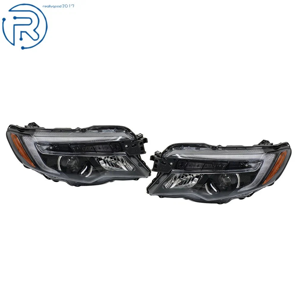 2X LED Headlight w/DRL for Honda Pilot (2016–2021), Ridgeline (2017–2020), Passport (2019–2021)