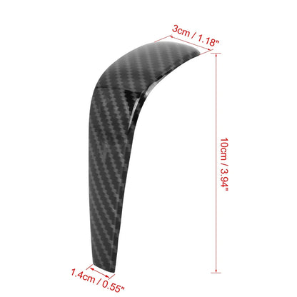 Carbon Fiber Gear Shift Knob Sticker for BMW 3 Series E91 E93 (2006–2012)