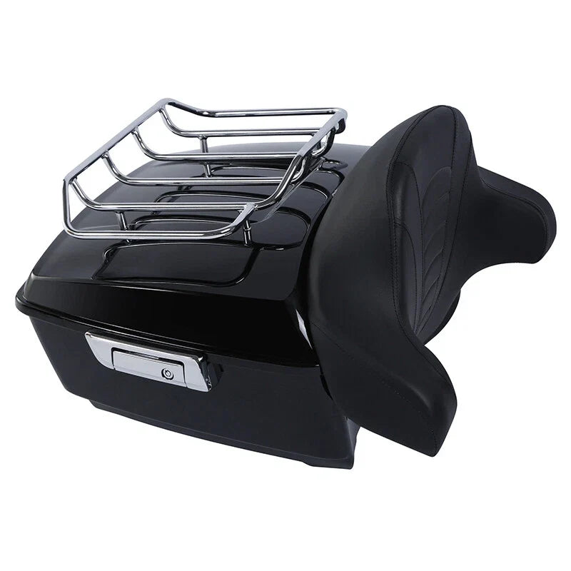 King Trunk Backrest Rack Mount for Harley CVO Road Street Glide (2014–2026)