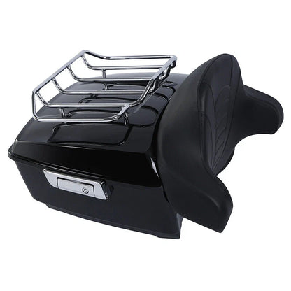 King Trunk Backrest Rack Mount for Harley CVO Road Street Glide (2014–2026)