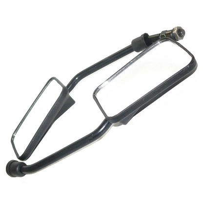 Set of 2 Rear View Mirrors for Vespa PX (1978–2008) - Black