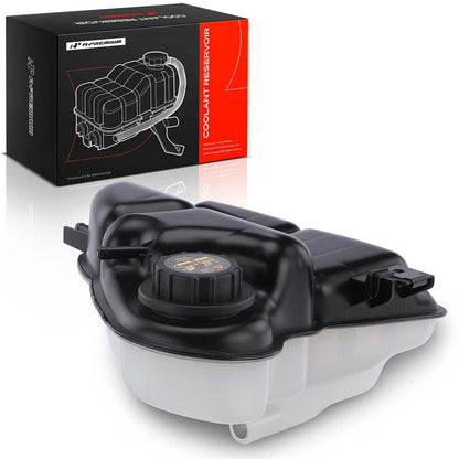 Front Coolant Expansion Tank w/ Cap for Ford F-250 Super Duty (2003–2007) - 3C3Z8A080AE, 6C3Z8A080B, 603-217