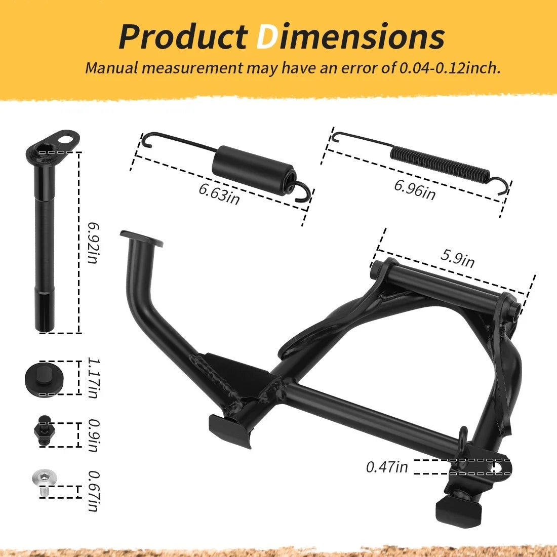 Centerstand Main Stand Support Kit for Honda NC750X DCT (2021–2025)