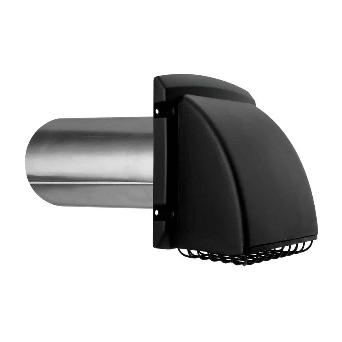 4 Inch Black Dryer Vent Hood for Dundas Jafine