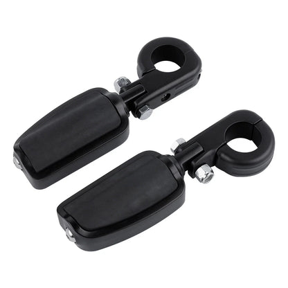 1 1/4" Highway Bar Foot Pegs Clamps for Harley Touring Dyna Softail