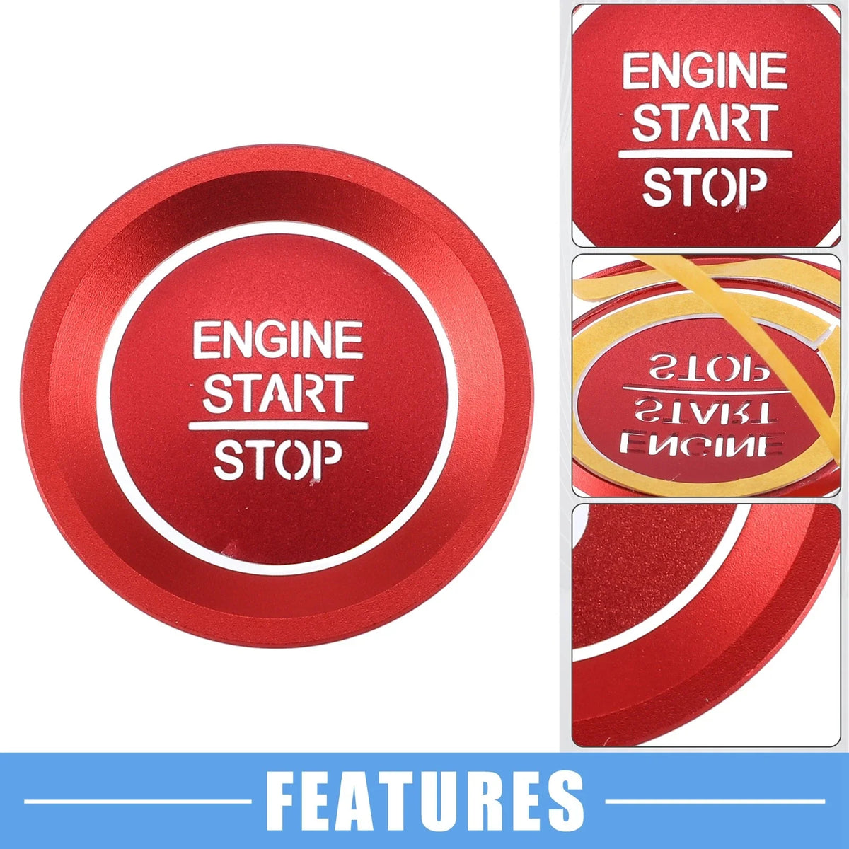 Ignition Button Trim Sticker for Honda Accord (2018–2022)