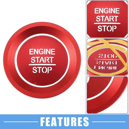 Ignition Button Trim Sticker for Honda Accord (2018–2022)