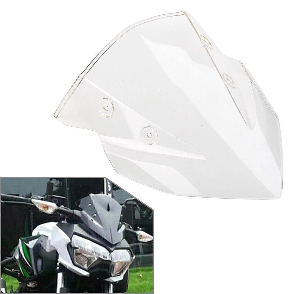 Transparent Windshield for Kawasaki Z400 (2018–2022)