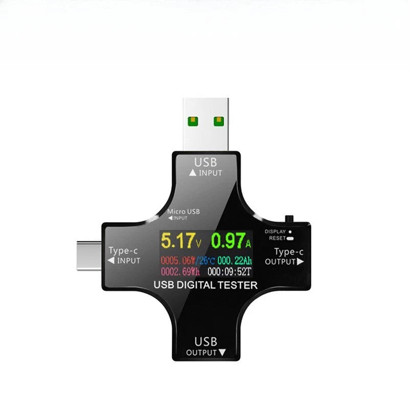 TypeC USB Digital Meter Tester for Universal Use (2010–2023)
