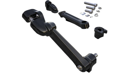 Ciro Adjustable Passenger Peg Mounts for Harley FLH FLHX FLHR (1999–2020)