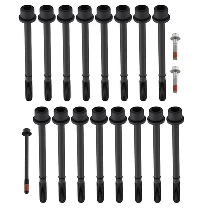 Head Bolt Set for Chevy Buick Isuzu 2.8L 2.9L 3.5L 3.7L 4.2L DOHC (2002–2010)