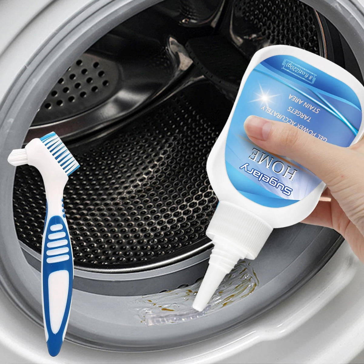 Mold Stain Cleaning Gel for Washing Machine (8 fl oz)