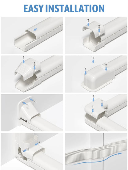 3" x 16Ft Line Set Cover Kit for
