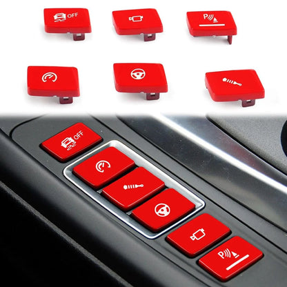 6PC Shift Button Cover Trim for BMW M3 F80 M4 F82