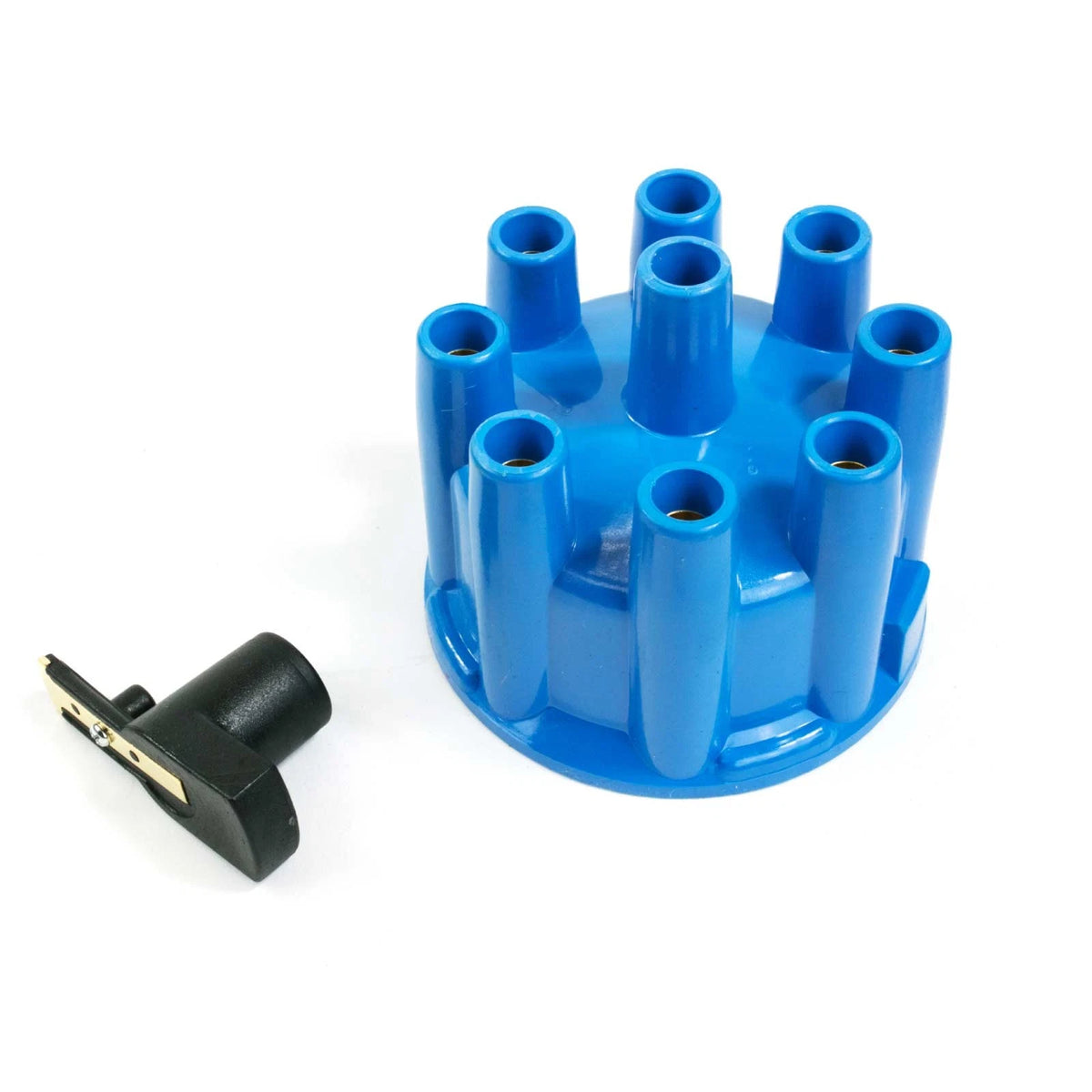 V8 Female Ready to Run Cap/Rotor for Speedway Motors (2896972-BLK)