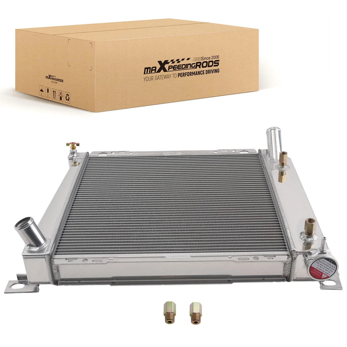 3 Row Aluminum Radiator for Ford Bronco II Explorer Ranger (1991–1994) 1164 AT