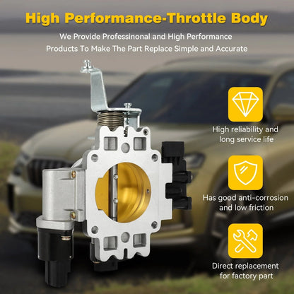 High Flow Throttle Body for Jeep Grand Cherokee Wrangler 4.0L