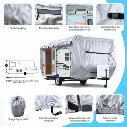 Storage Cover for RV Travel Trailer (TH24)