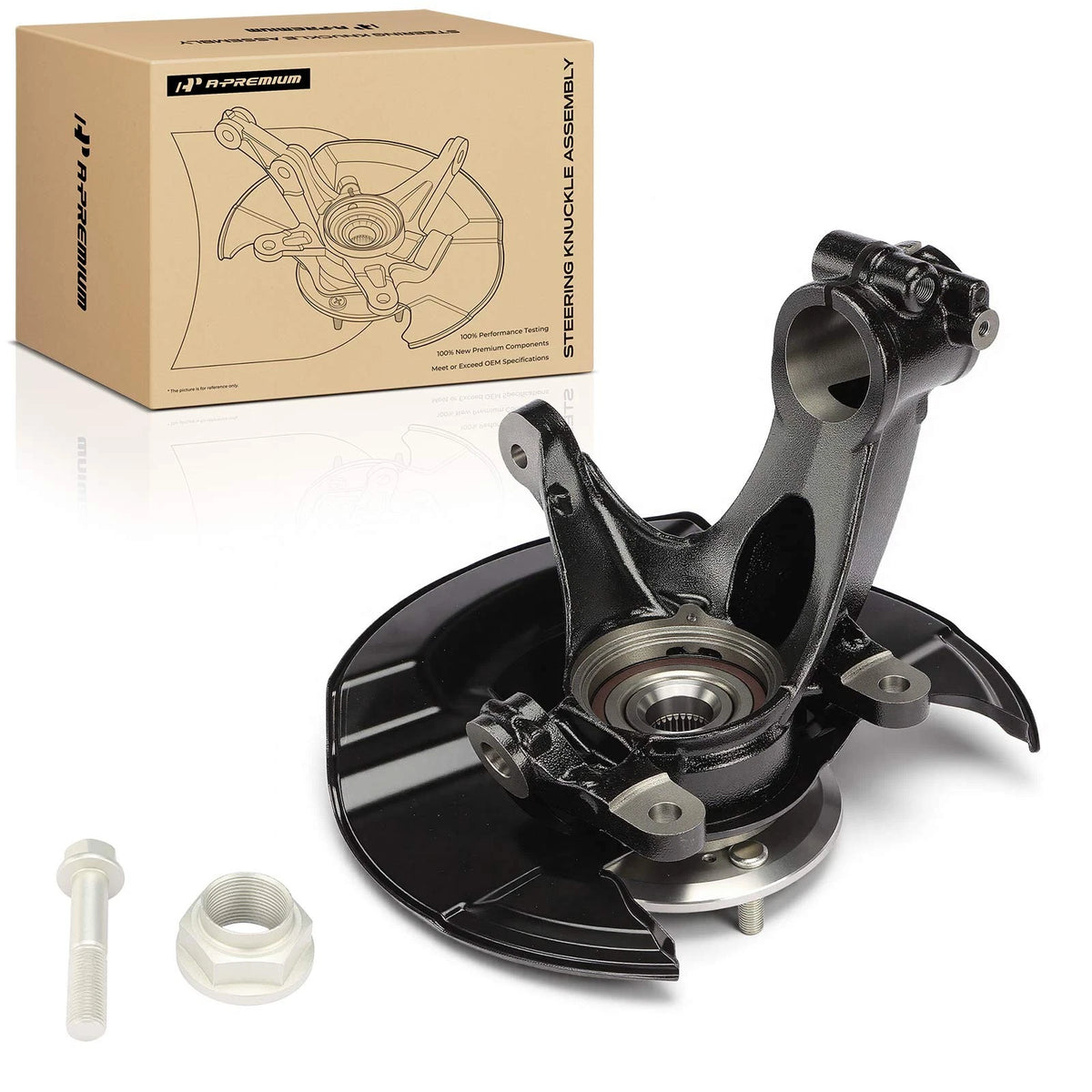 Steering Knuckle & Hub Bearing Assembly for Honda CR-V (2017–2022) 44600TLAA00, 45255TLAA01, 51216TLAA52