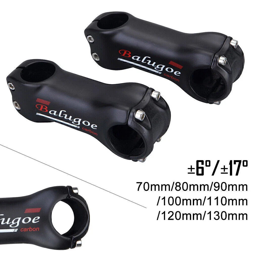 EC90 Carbon Fiber Riser Stem for Road MTB Bicycle