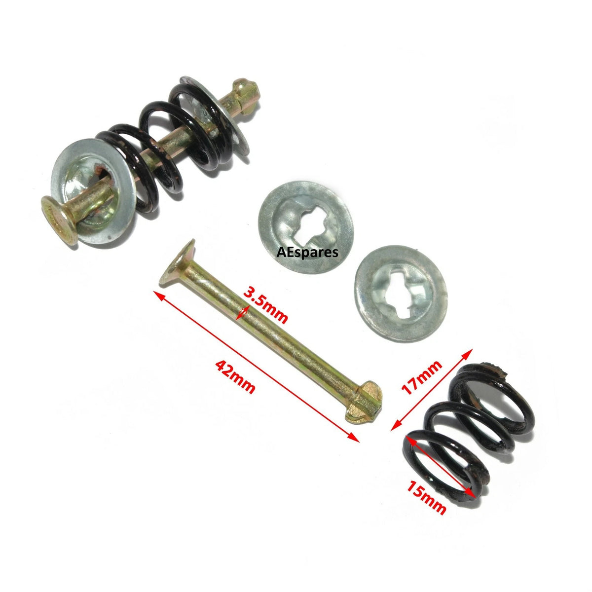 Brake Shoes Hold Down Kit for Jeep Willys Ford (9")