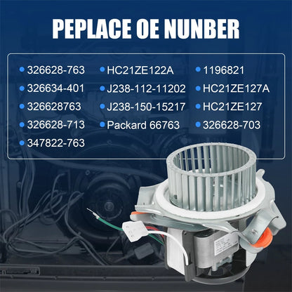 Draft Inducer Motor Assembly for Jakel, Carrier, Bryant