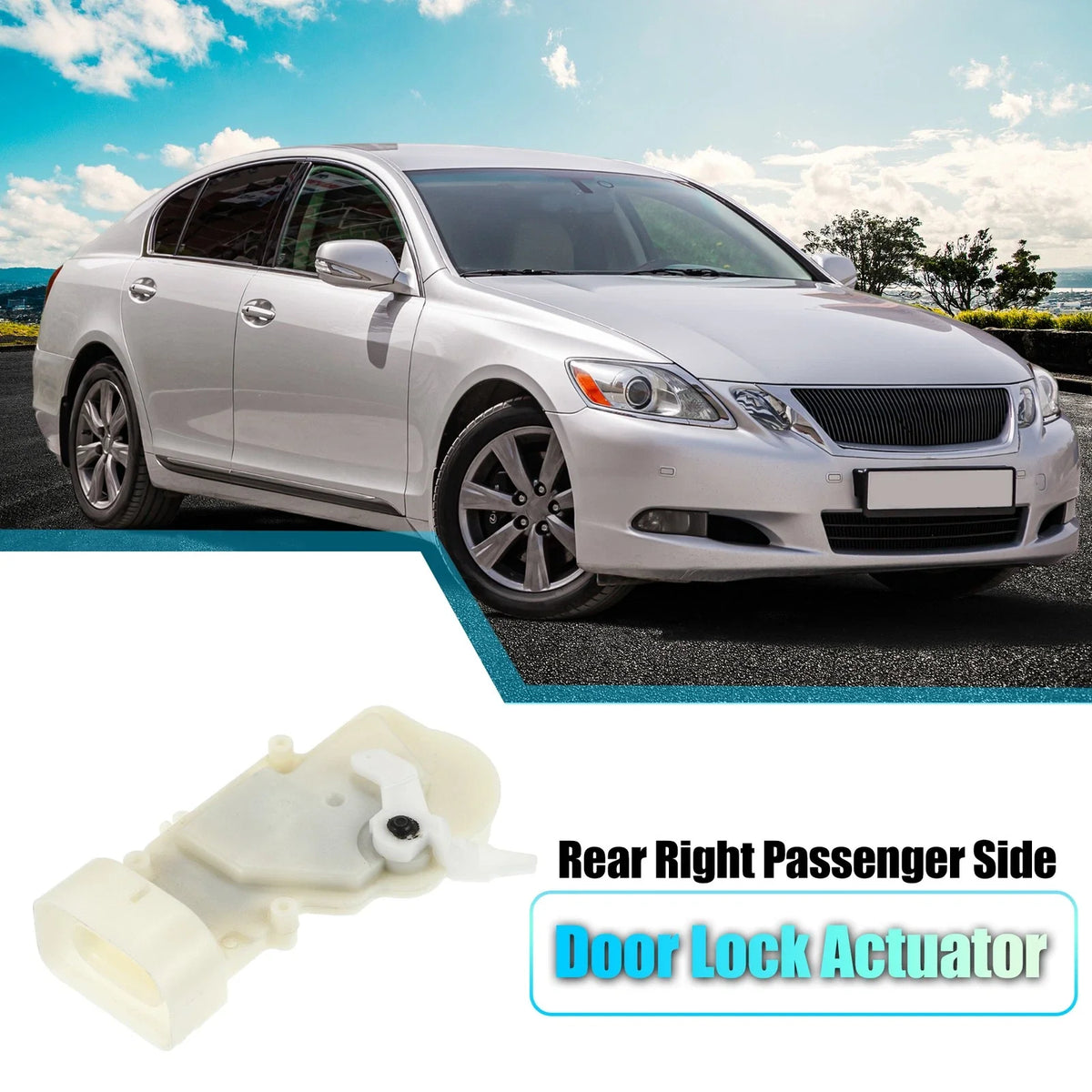 Rear Right Passenger Power Door Lock Actuator for Lexus GS300 (1998–2005) 69060-48010